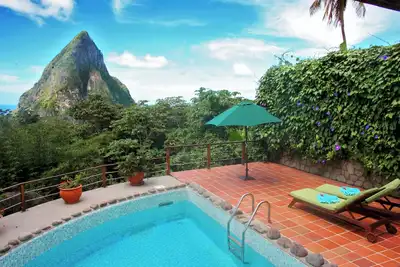 Image de Private Pool Villa with Iconic Piton Views