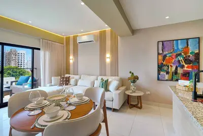 Image de Spacious 1br 1. 5b apt ● Rooftop bbq, Gym ● Brand New ● La Julia, Santo Domingo