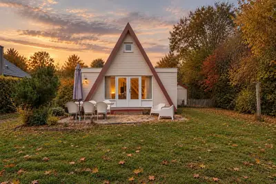 Image de Modern, detached vacation bungalow near the beach and the ocean