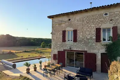 Image de Gîte de charme 6 personnes, avec Piscine et Jacuzzi.