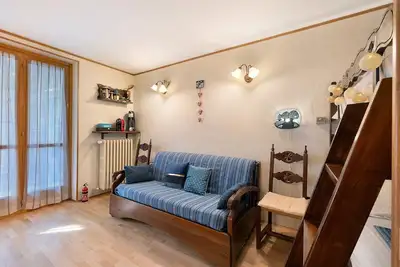 Image de Appartement « Rifugio Herz » avec vue montagne et grande terrasse privée