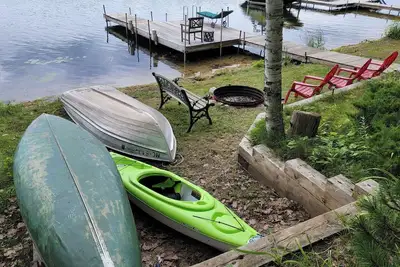 Image de Cozy cabin on Sutherland Lake with row boat