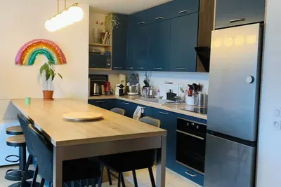 Image de Appartement familial -6 couchages -  parking et balcon - proche Paris