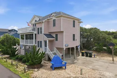 Image de 1819 - Always Dreaming Spacious 5br Corolla retreat with pool, hot tub, and beach access.