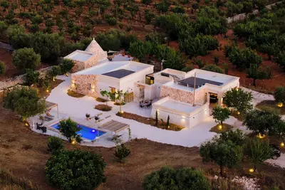 Image de Country House with a Trullo, Pool, Panoramic Views, Comfort and Relaxation
