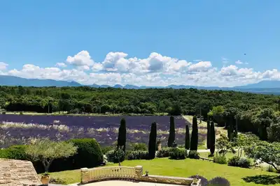 Image de Magnifique mas en Drôme provençale avec piscine, vue sur le Ventoux.