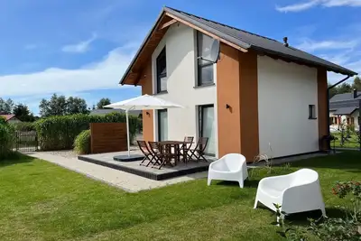 Image de Maison de vacances avec terrasse et grand jardin