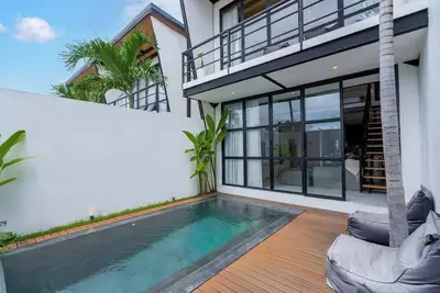 Image de 1br Central Canggu Pool Loft | Near Beaches and Café