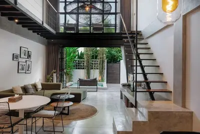 Image de Canggu 1br Modern Loft – Near Cafés, Pool and Bbq