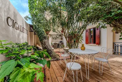 Image de Maison La Cigalette-Bassin Arcachon : jardin privé et Wi-Fi à Arcachon