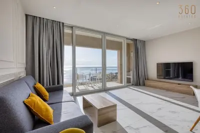 Image de 2br Sea-View Terrace | Beach Across Road | Ac