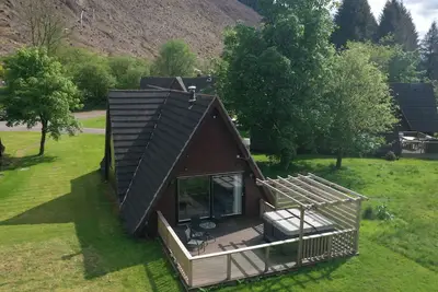 Image de Merveilleuse maison de vacances privée avec bain à remous, Wifi, Tv, terrasse et vue panoramique