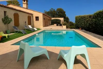 Image de Villa 8 pers - piscine privée - 20 minutes de Cannes