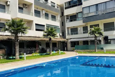 Image de Bel Appartement à 2 chambres avec piscine et balcons Mansouria pour les vacances