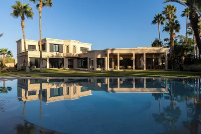 Image de Villa Yliane Palmeraie Marrakech avec Piscine Chauffée Hammam & Spa