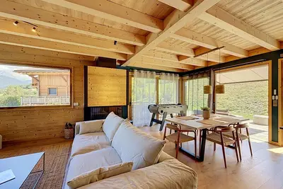 Image de Chalet lumineux vue Mont-Blanc - 8 pers.