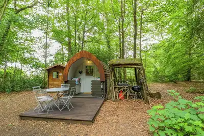 Image de Bluebell Glamping Pod, pet friendly in Hollington, Hampshire