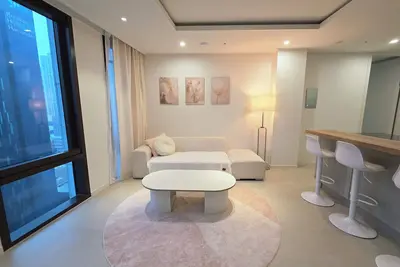 Image de Busan Haeundae Beach Ocean Suite 4 min walk with 2 full bathrooms