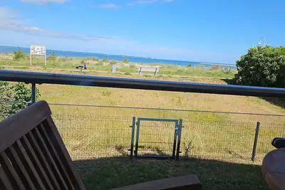 Image de Front row in Glowe on Rügen with a view of the Baltic Sea and Cape Arkona, new construction with Fireplace