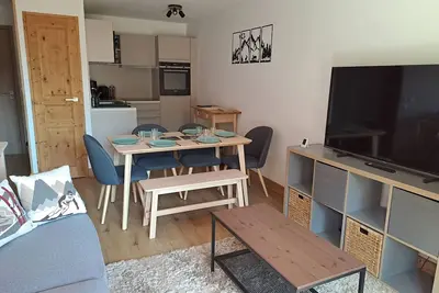 Image de Appartement chaleureux, vue montagne - 6 pers.