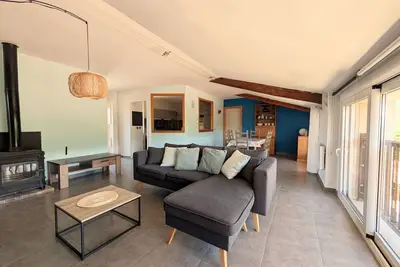 Image de Grand gîte 6 personnes vue montagne