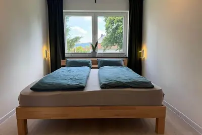 Image de Completely renovated apartment with a king-size bed + loggia