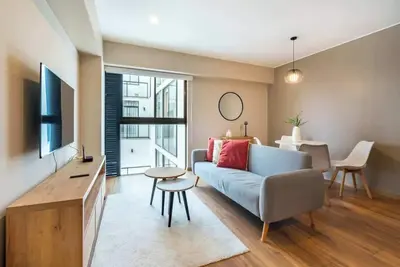 Image de Geko | Warm Minimalist 2br Steps from Kennedy Park