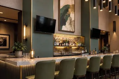 Image de 2-bedroom hotel suites in brilliant Calgary with fitness room and Ac