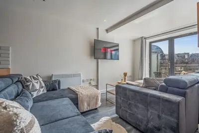 Image de Stunning Apartment Overlooking the Victoria Centre - Sleeps 10 - Parking - WiFi