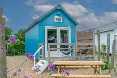 Image de Tiny house avec jardin près de la côte