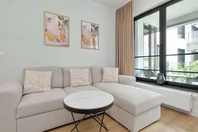 Image de Beige and Blue Apartment | Garden | Parking