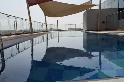 Image de The Hive - Cozy 2br Apartment with Rooftop Pool, Al Khuwair Muscat