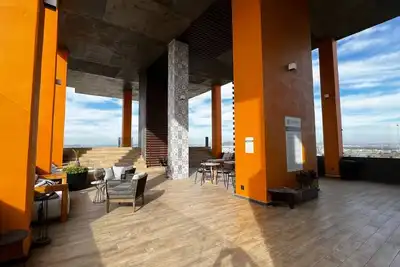 Image de Accommodation with beautiful views, with a pool.