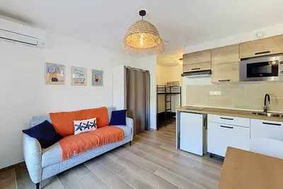 Image de Studio climatisé avec terrasse - 4 pers.