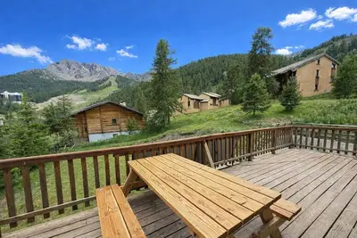 Image de Vars grand appt 4ch • Terrasse • 100m des pistes