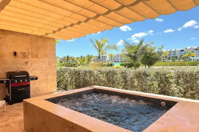 Image de Beach Boho Retreat 2br Private Jacuzzi Downtown Punta Cana City Place