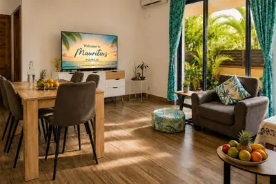 Image de Coastal Nook Flic en Flac – Tropical Stay with Pool Near Beach & Cascavelle Mall
