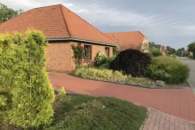 Image de Maison 'Dat Luettje Huus 3' avec terrasse privée, jardin privé et Wi-Fi