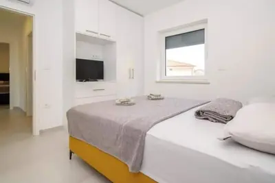 Image de Appartement Alisa, Liznjan : appartement moderne avec vue mer