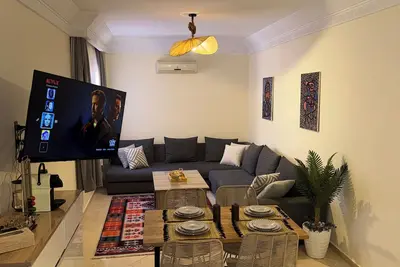 Image de Studio à Marrakech : Piscine, Balcon & Wi-Fi