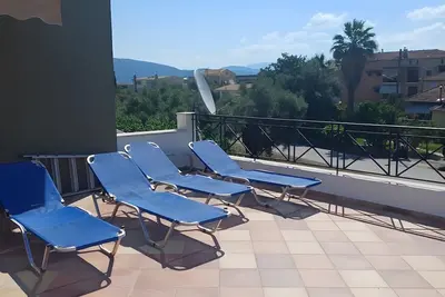 Image de Appartement 'Agis Luxury House' avec vue mer, Wi-Fi et climatisation