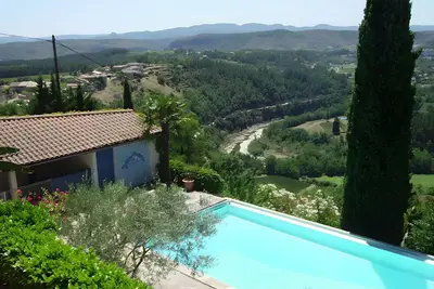 Image de Gîte avec piscine privée & vue exceptionnelle- Ardèche