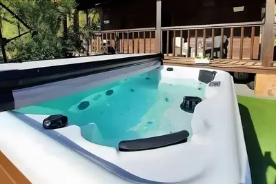 Image de Maison de vacances 'A Tu Vera' avec terrasse privée, Wi-Fi et climatisation