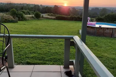 Image de Gîte Grand-mère avec climatisation, piscine privée, terrasse privée et Wi-Fi
