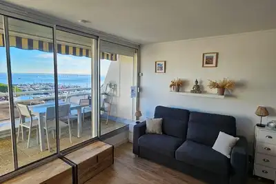 Image de Appartement 'Carpe Diem' avec vue sur le Bassin, balcon et Wi-Fi