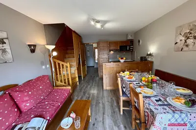 Image de Appartement montagnard avec vue montagne - 6 pers.
