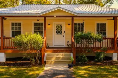 Image de Gorgeous 3-bedroom house with wrap around front porch, in beautiful Carrabelle.