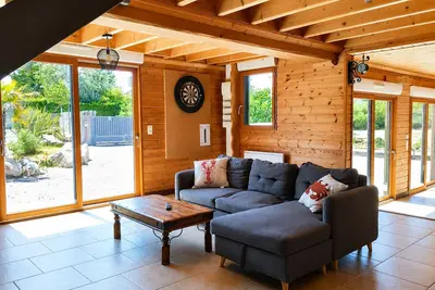 Image de Grand chalet de bord de mer