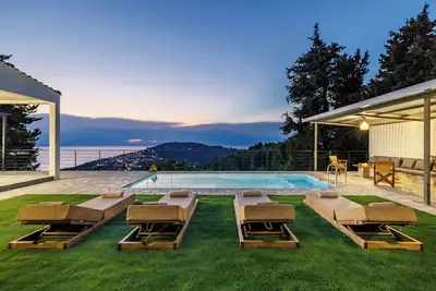 Image de Villa Theofilos-Country pool villa-3 bedrooms-wifi-sunset & sea view