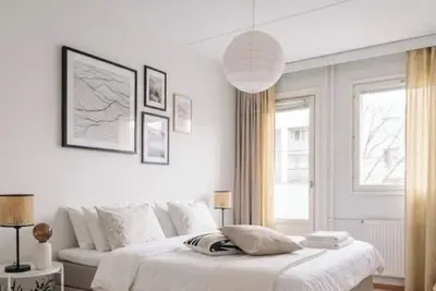 Image de Nordic 2br Apt · Private Sauna & Balcony · Jätkäsaari, Helsinki